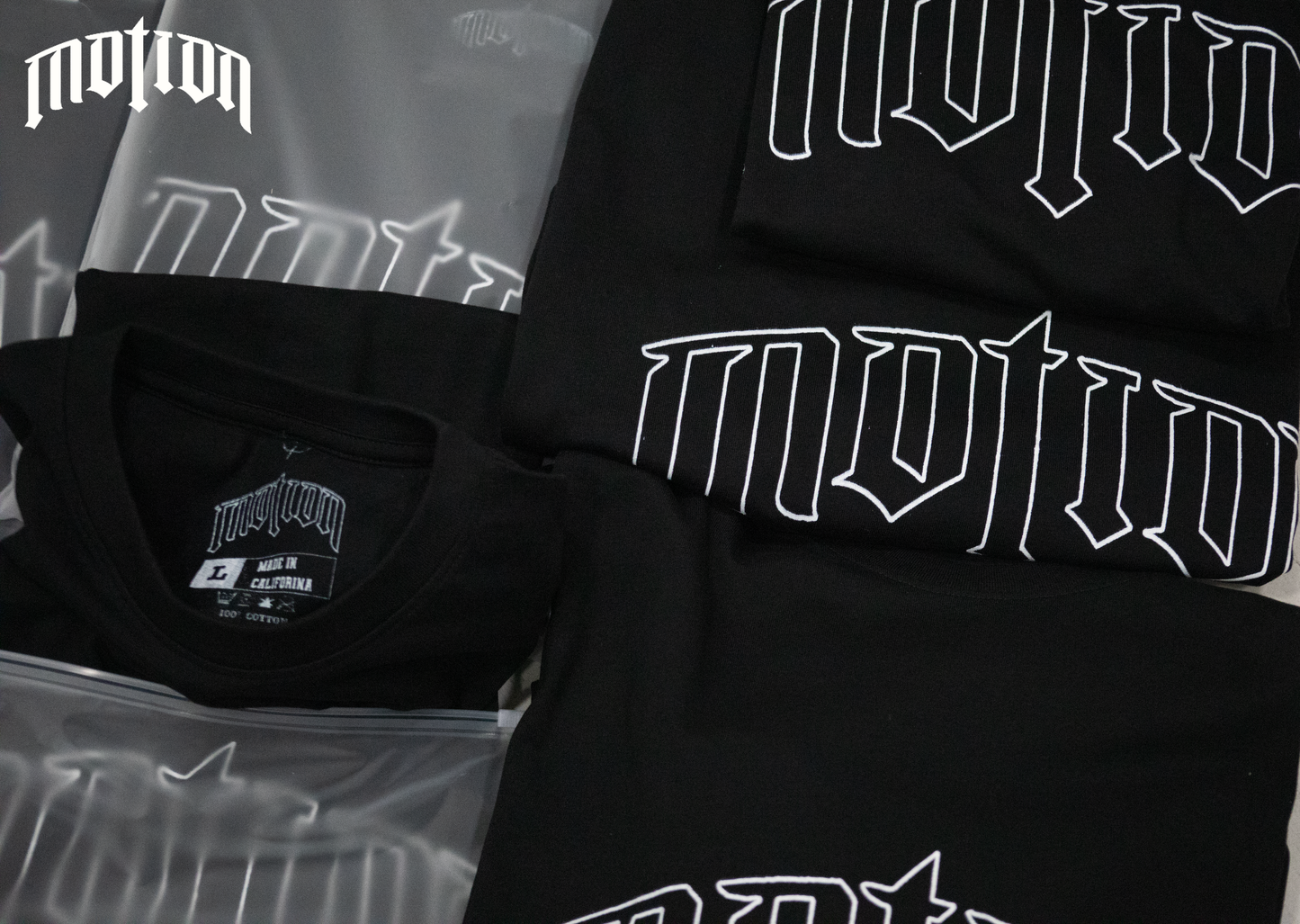 Motion Heavyweight Tee – Black