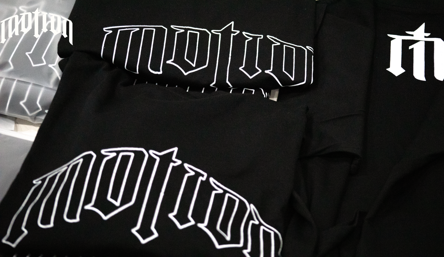 Motion Heavyweight Tee – Black