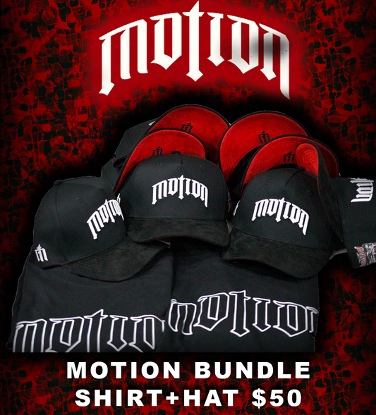Motion Bundle || Shirt + Hat ($50)